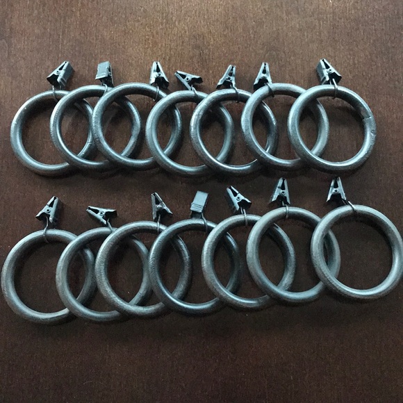 Pottery Barn Other - Pottery Barn Cast Iron Black Curtain Clip - Large